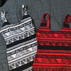 Pair of OG American Apparel Bodycon dresses L